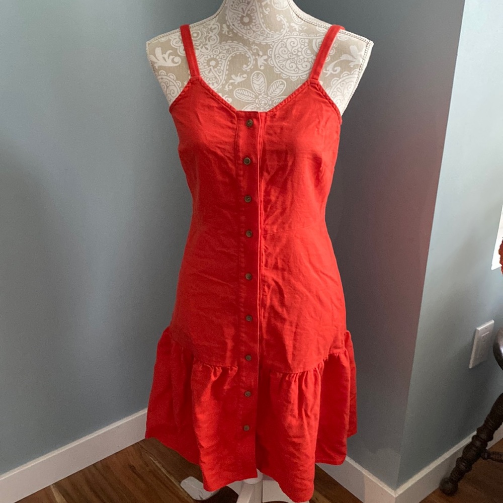 Orange Sun dress